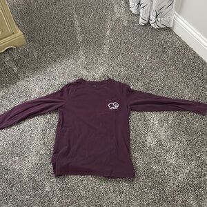 Ivory Ella Plum Long Sleeve Shirt